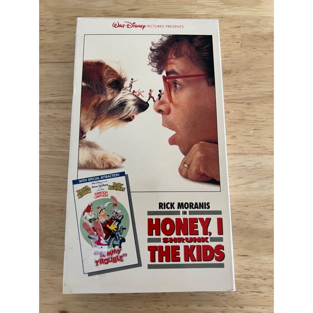 Walt Disney Honey I Shrunk The Kids VHS Vintage 1989 Comedy Movie
